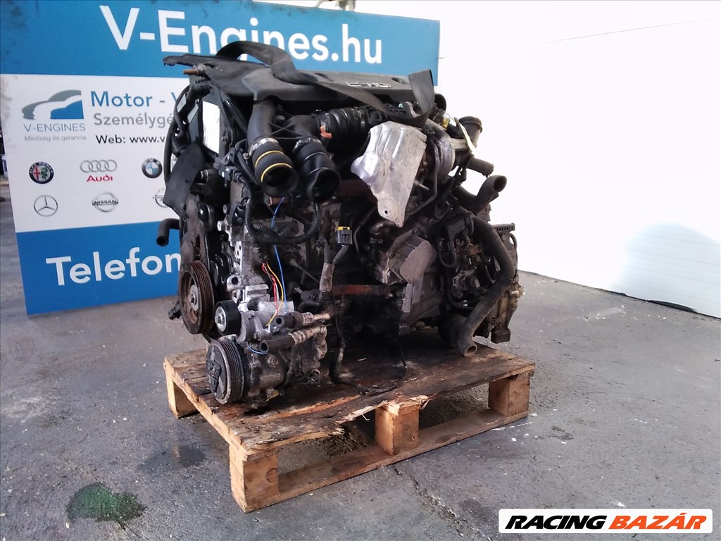 Peugeot/Citroen PSA 9H06 1.6 HDI bontott motor 6. kép