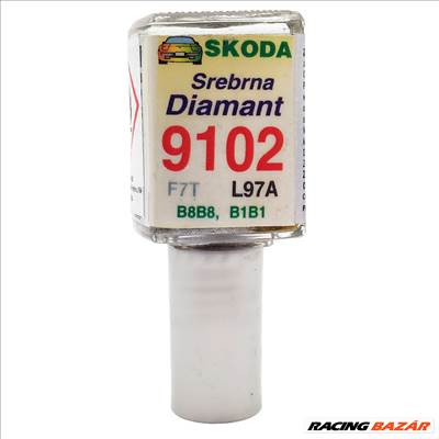 Javítófesték Skoda ezüst Diamant 9102 (F7T, L97A, B8B8, B1B1) Arasystem 10ml