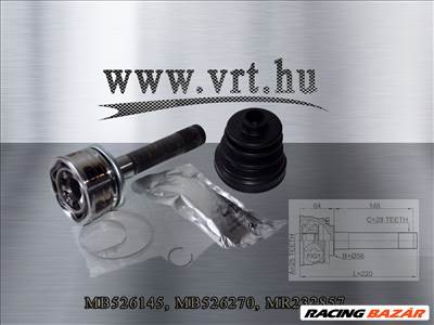 Mitsubishi L200 K74 Féltengelycsukló készlet külső MAXGEAR