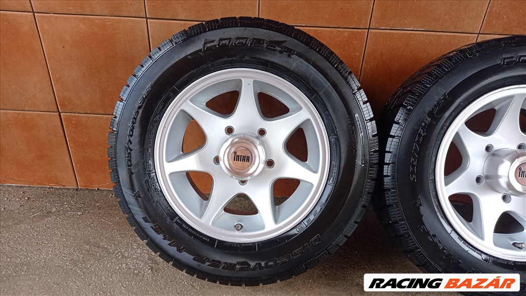 SUZUKI JIMNY 15" ALUFELNI 5X139,7 TÉLI 205/70R15 GUMIVAL OLCSÒN!!! 4. kép