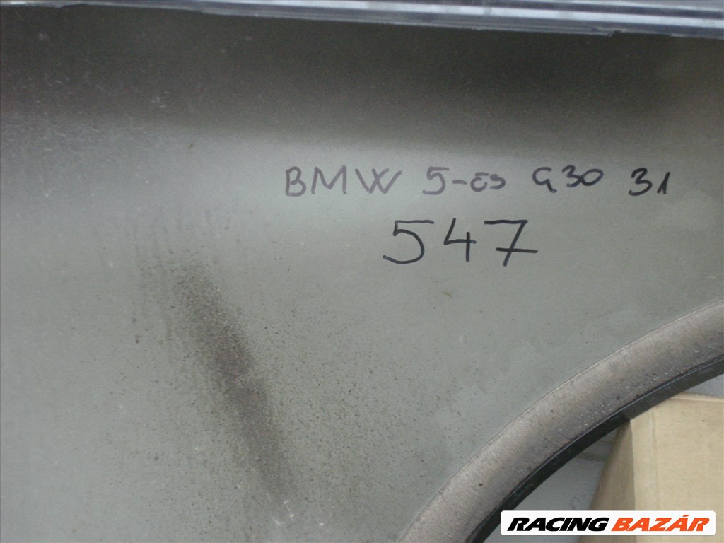 BMW 5-ös G30 G31 Bal első gyári Sárvédő 7349615 2017-től 5. kép