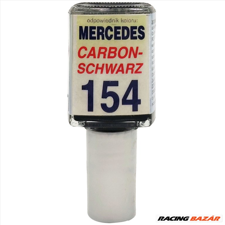Javítófesték Mercedes Carbon Schwarz 154 Arasystem 10ml 1. kép