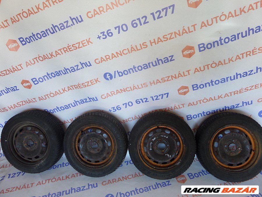 Ford Fiesta MK6 Eladó bontott  4x 108-as lemezfeli téligumival 14 col 1. kép