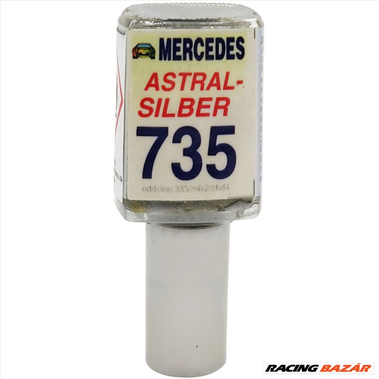 Javítófesték Mercedes Astral Silber 735 Arasystem 10ml 1. kép