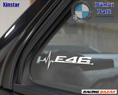 BMW E36 E39 E46 E60 E61 E90 E91 E92 oldal matrica, szélvédő matrica E46
