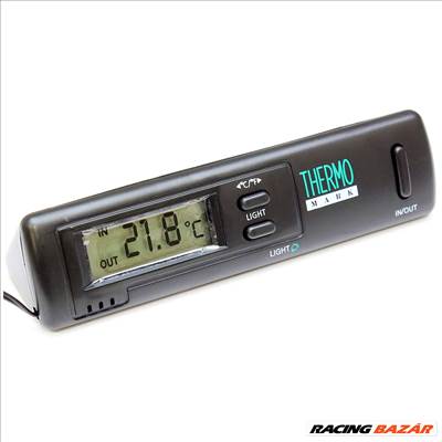 Hőmérő külső-belső háttérvilágítással AR00141 