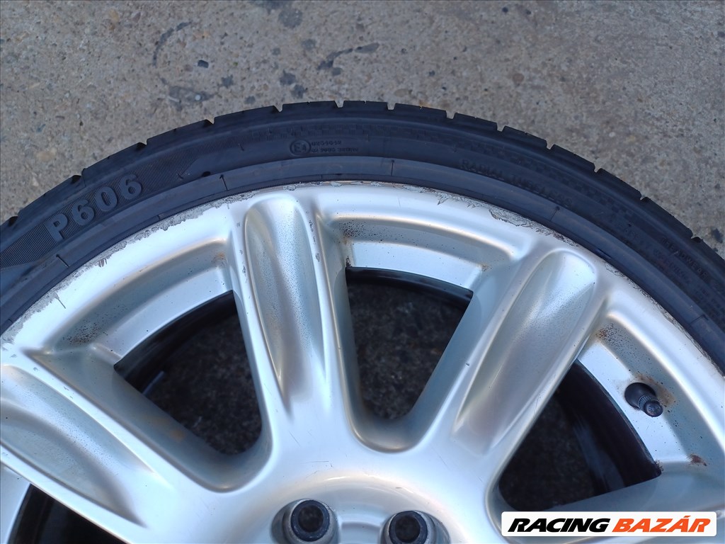 Volkswagen Polo 5x100 lyukosztású 17" használt alufelni, rajta 215/40 újszerű gumi 2 db 6Q0601025J 13. kép