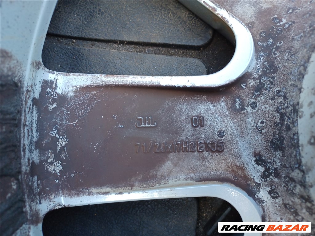 Volkswagen Polo 5x100 lyukosztású 17" használt alufelni, rajta 215/40 újszerű gumi 2 db 6Q0601025J 22. kép