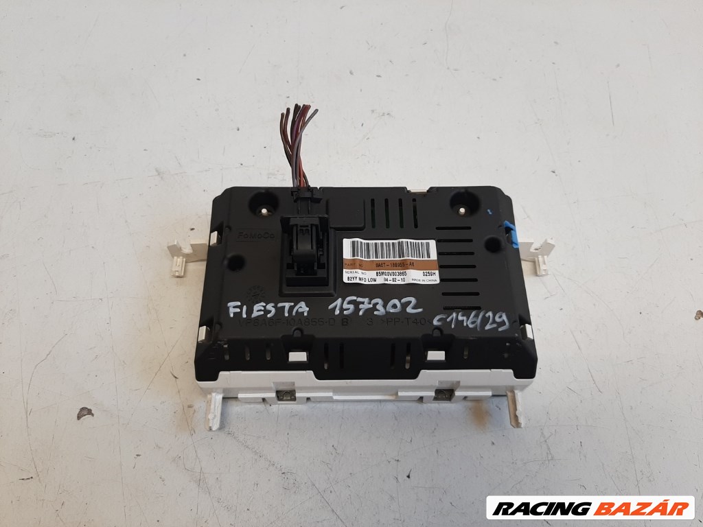 Ford Fiesta  Lcd kijelzõ 8A6T18B955AK 2. kép