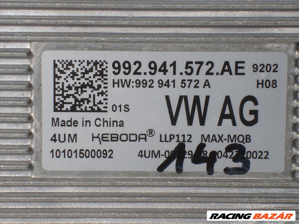 VW Skoda Seat Fényszóró Modul 992941572AE 2014-től 5. kép
