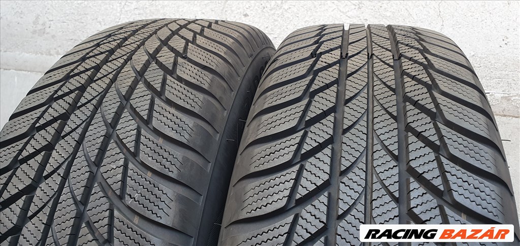 5x112 Gyári Audi Q3 lemezfelni Bridgestone 215/65 R17 téli gumik    /K123 9. kép