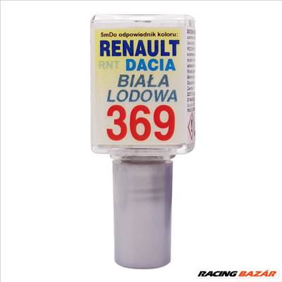 Javítófesték Renault / Dacia Lodowa fehér 369 RNT 5mDo Arasystem 10ml