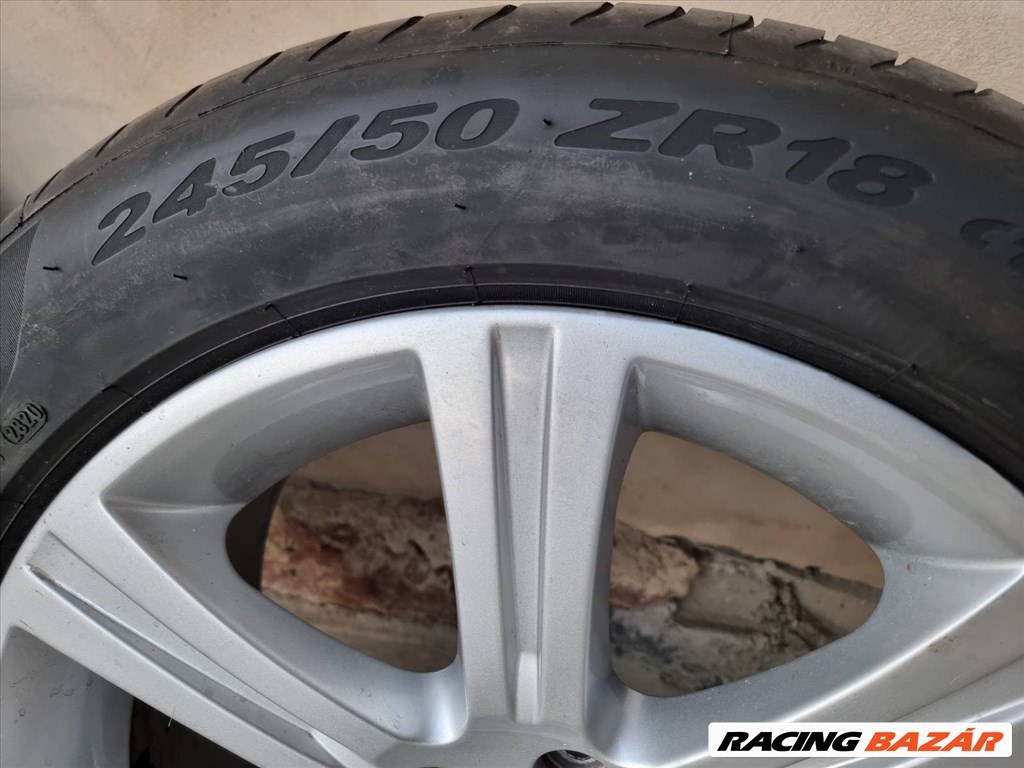R18 5x108 Jaguar gyári alufelni garnitúra- Pirelli P ZERO nyári gumi 4. kép