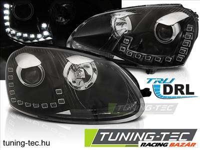 Volkswagen Golf V VW GOLF 5 10.03-09 LED DRL BLACK Tuning-Tec Fénysz