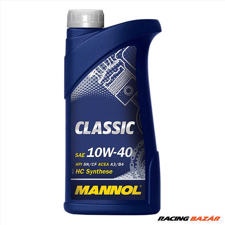 Motorolaj 10W-40 API SN / SM / CF Mannol Classic 1 liter 1. kép