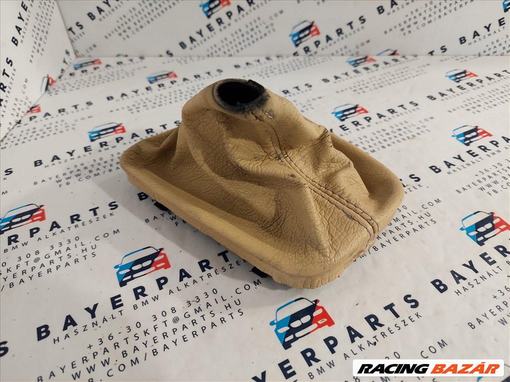 BMW E46 sárgás bézs beige bőr váltószoknya váltó szoknya zsák eladó (003024) 25111434197 1. kép