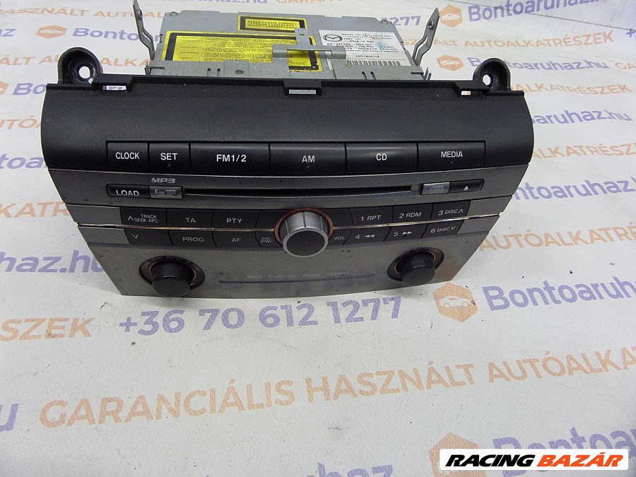 Mazda 3 Eladó gyári, bontott CD rádió fejegység BK 3. kép