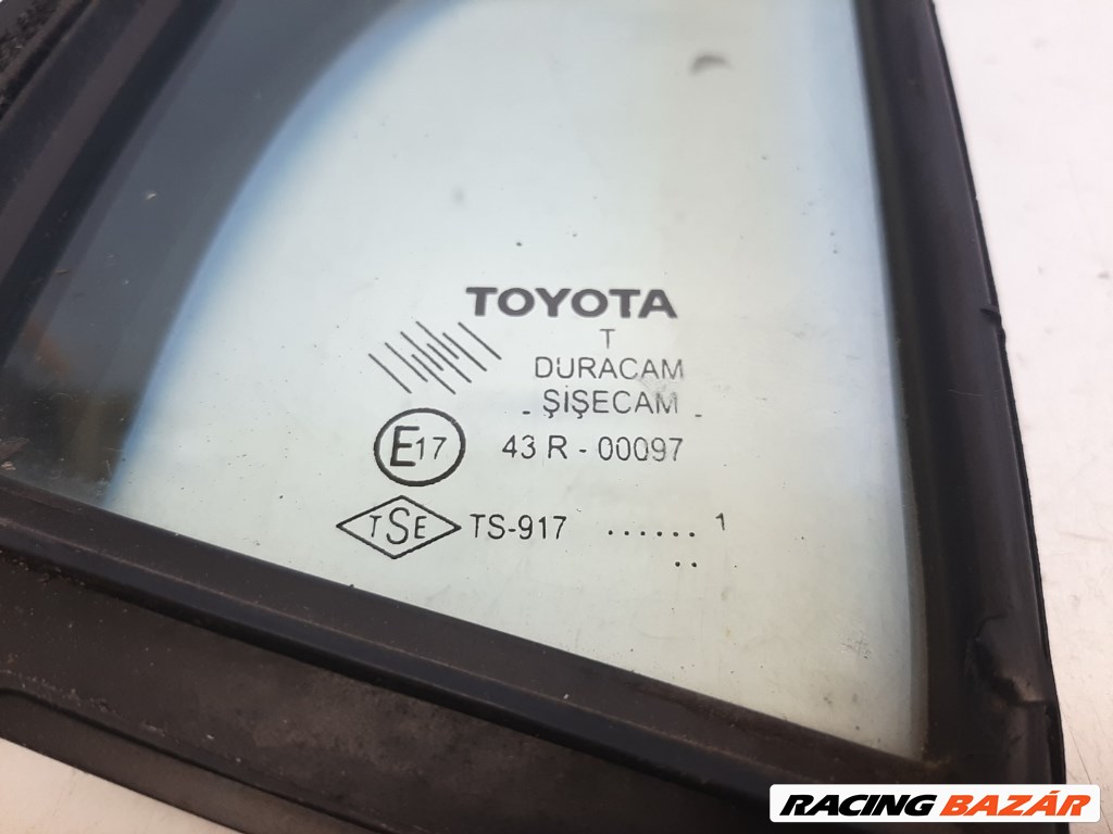 Toyota Yaris (XP90) bal elsõ ajtó üveg fix 2. kép