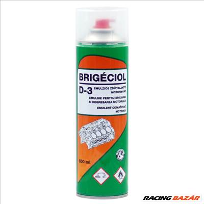 Brigéciol D-3 Emulziós motortisztító és zsírtalanító aeroszol 500 ml