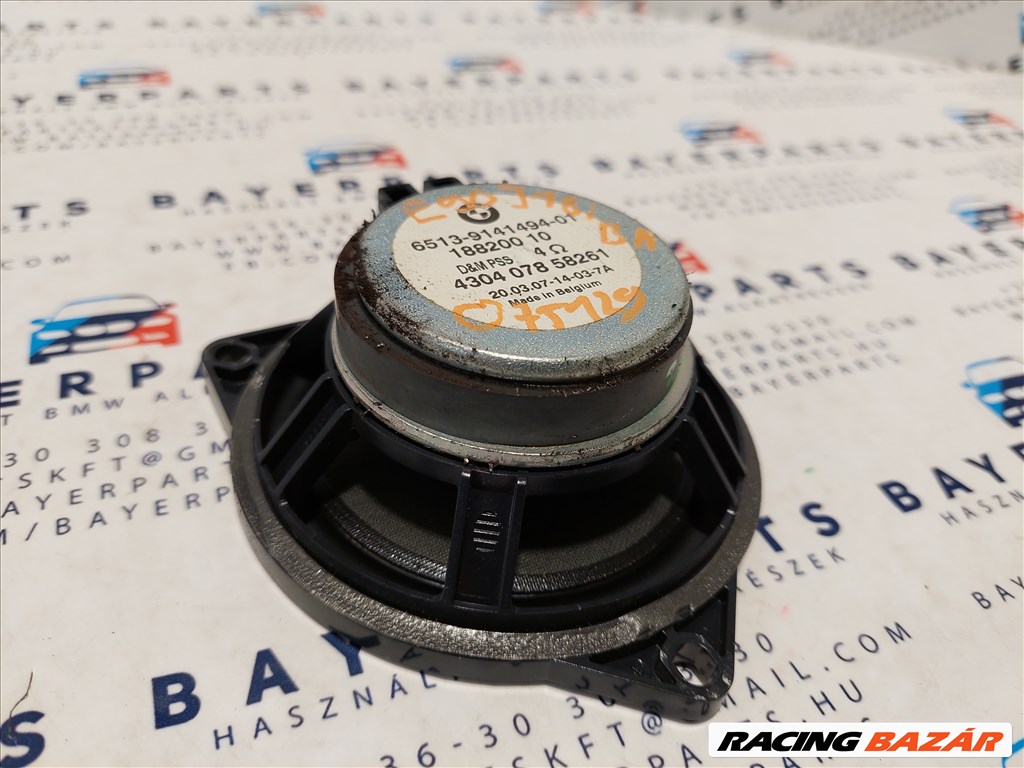 BMW E81 E82 E87 E88 E90 E91 E92 E93 E60 E61 X1 X3 X6 hangszóró (888968) 65139141494 2. kép