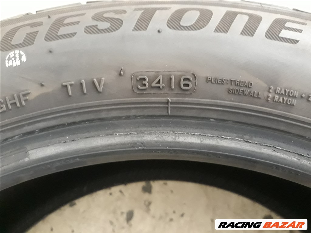 4db 205/55 R17 Bridgestone Turanza T001 RFT (Defekttűrő) Újszerű Nyári gumi eladó!!! 7. kép