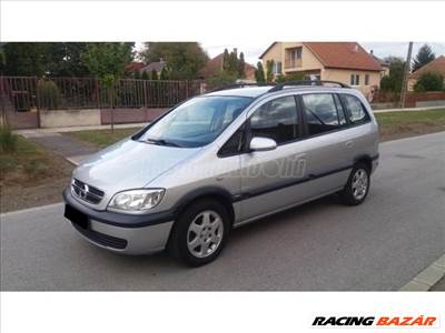 Opel zafira A jobb első ajtó 1999-2005 ezüst