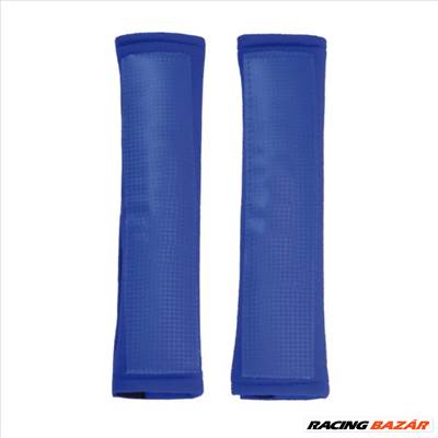 Biztonsági öv párna kék plüss AM5616