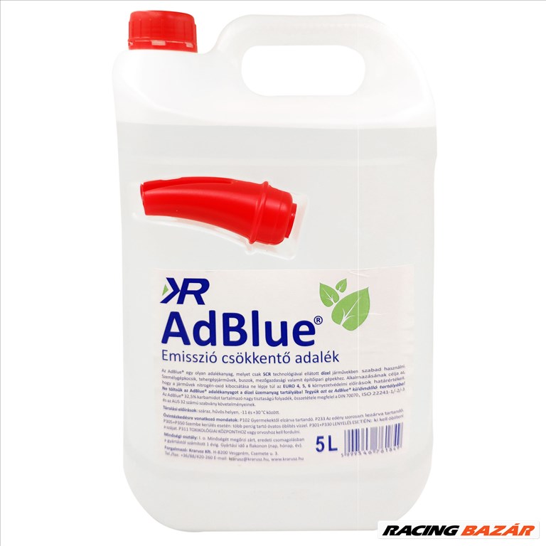 AdBlue adalék SCR dieselhez, kiöntővel 5 Liter 1. kép