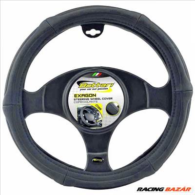 Kormányvédő 37-39cm fekete Exagon 16744