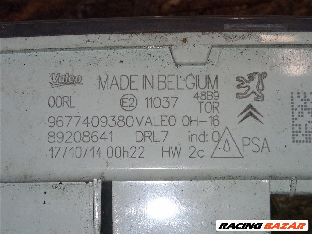 Citroën, Peugeot Menetfény 9677409380 2. kép