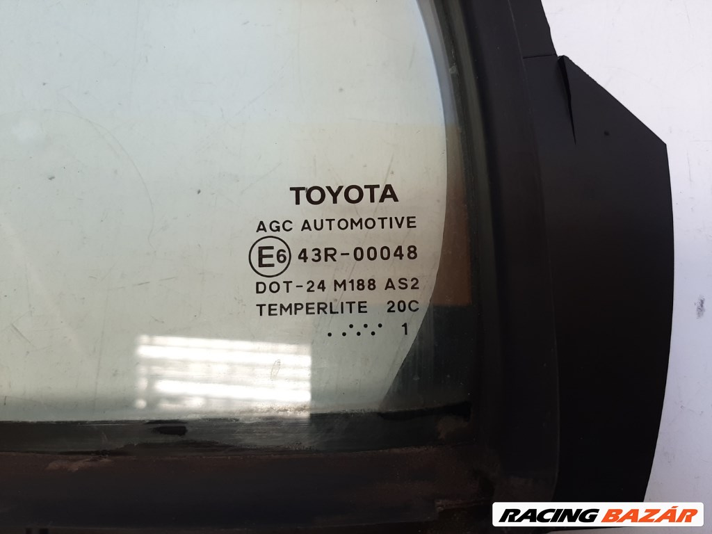 Toyota Yaris (XP90) bal hátsó ajtó üveg fix 2. kép