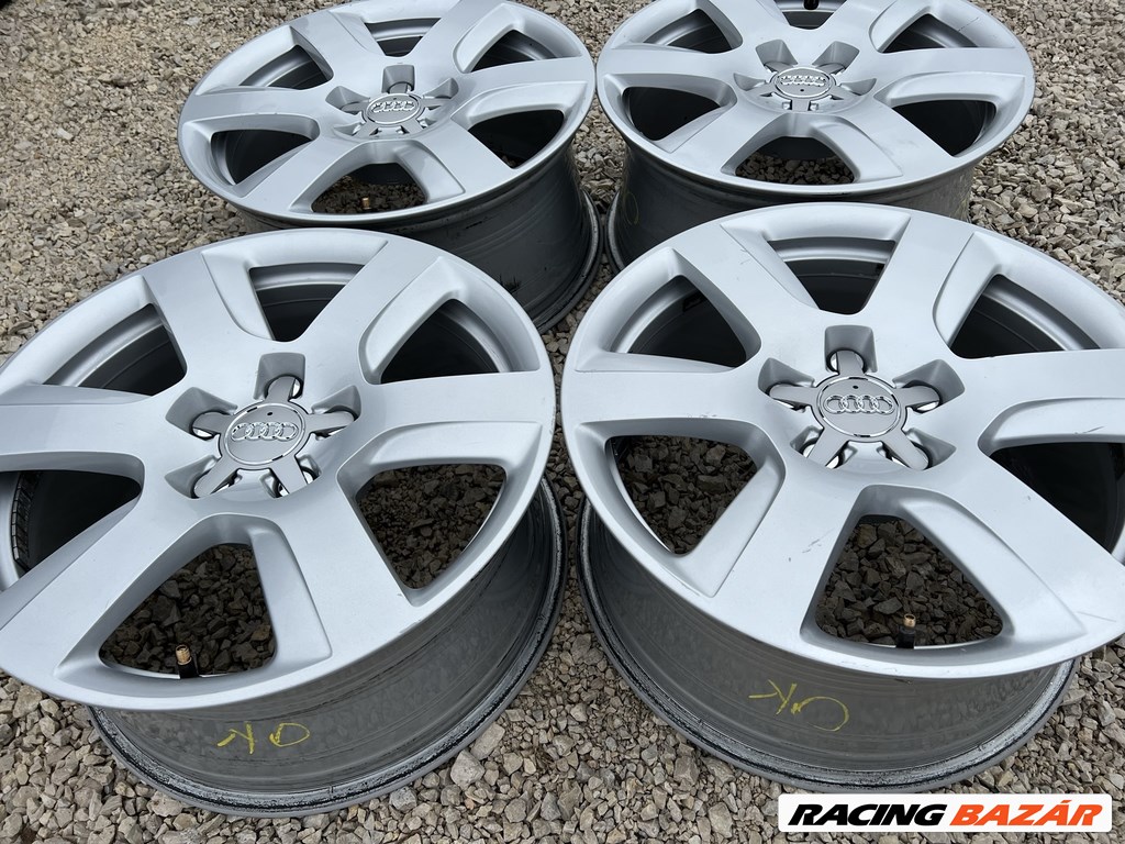 5x112 17" Audi gyári alufelni 8Jx17h2 ET39 6. kép