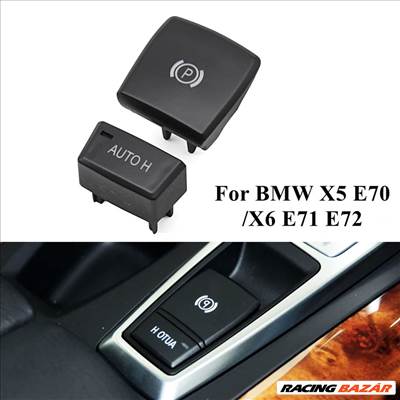 BMW E70 E71 kézifék kapcsoló, kézifék gomb 61319148508