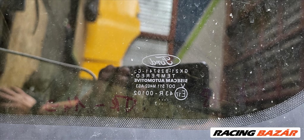 Ford Transit CUSTOM 12- bal oldal oldalsó üveg hátsó szélvédő 2734 gk21b29741c 3. kép