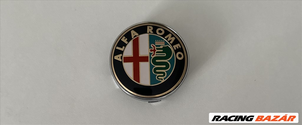 Új Alfa Romeo 60mm felni alufelni kupak közép felniközép felnikupak embléma jel  1. kép