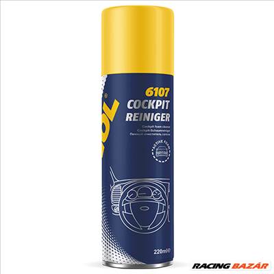Műszerfal tisztító- és ápoló hab New Car (új autó) illatú 220 ml Mannol 6107