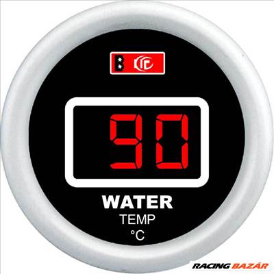 Műszer digitális vízhőfok mérő 52mm DGT8802