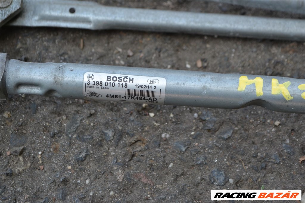 Ford Focus II MK2 első ablaktörlő szerkezet! 3398010118, 4M51-17K484-AD 4. kép