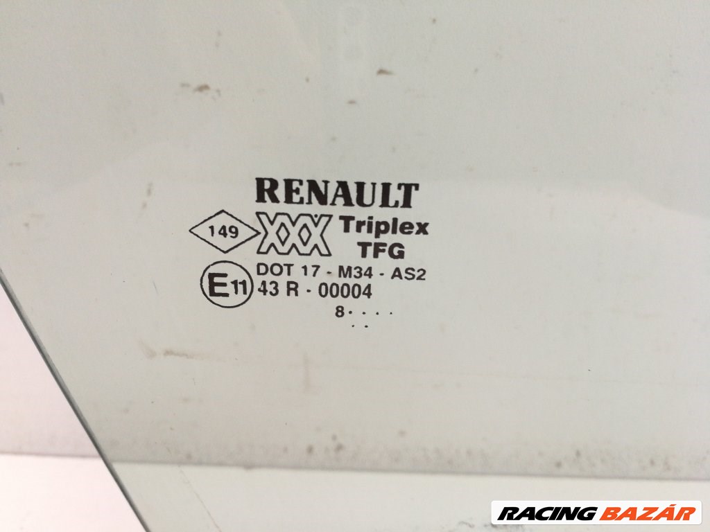 Renault Megane jobb elsõ ajtó üveg lejáró 2. kép