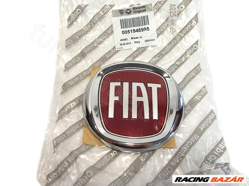 Embléma első FIAT FIORINO 07- - FIAT eredeti 51946995 1. kép
