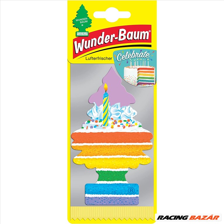 Illatosító Wunder-Baum Celebrate (ünnepi édes torta) illatú 1. kép