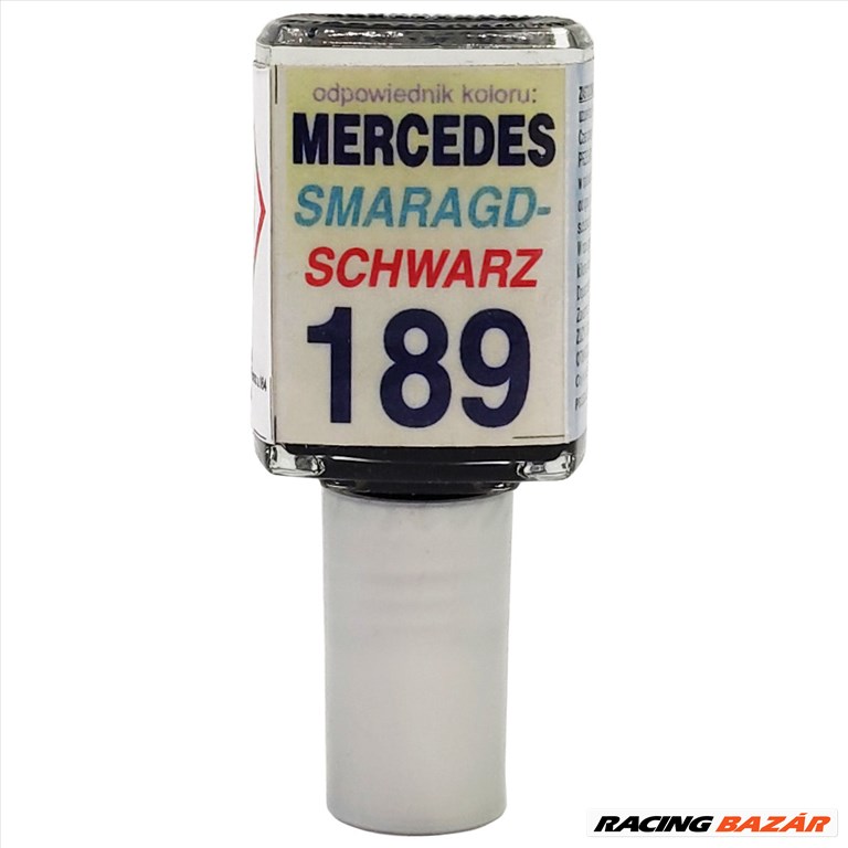 Javítófesték Mercedes Smaragd Schwarz 189 Arasystem 10ml 1. kép