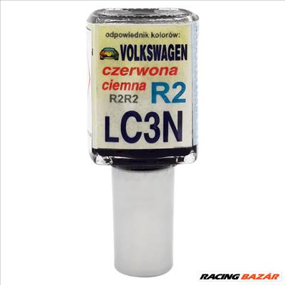 Javítófesték Volkswagen sötét-piros LC3N R2R2 R2 Arasystem 10ml