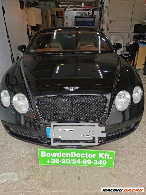 Bentley Continental ablakemelő javítás,szereléssel is,BowdenDoctor Kft 7. kép