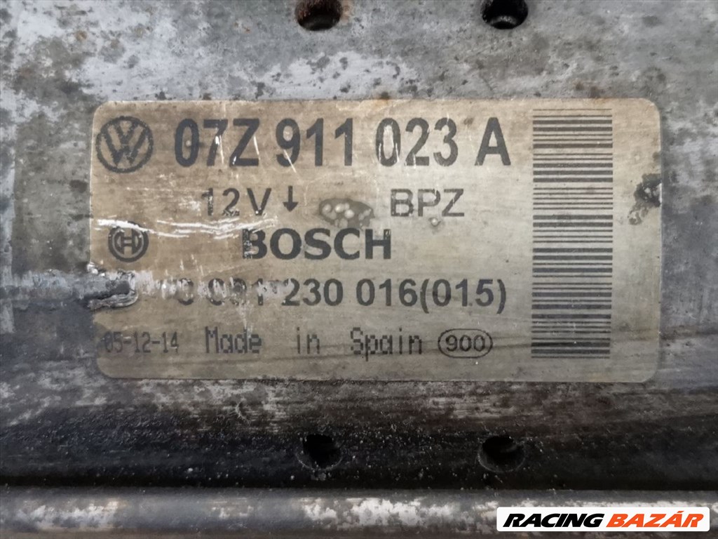 Volkswagen Phaeton V10 TDI 4motion önindító  07z911023a 0001230016 3. kép