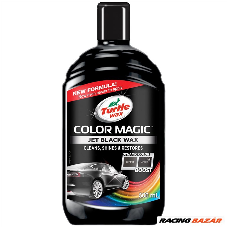 Fényezés felújító színpolír, fekete 500 ml Turtle Wax Color Magic 52708 1. kép