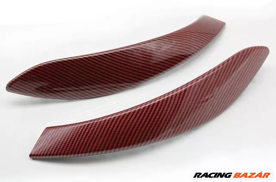 BMW F32/F33/F82/F83 ajtóbehúzó külső borítás (2db) Piros Carbon 1. kép