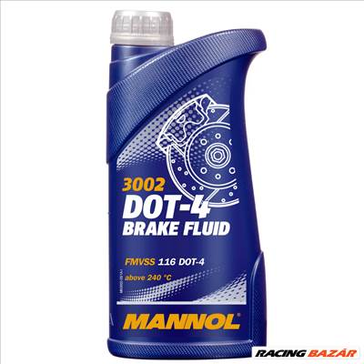 Fékfolyadék DOT-4 1 liter Mannol 3002