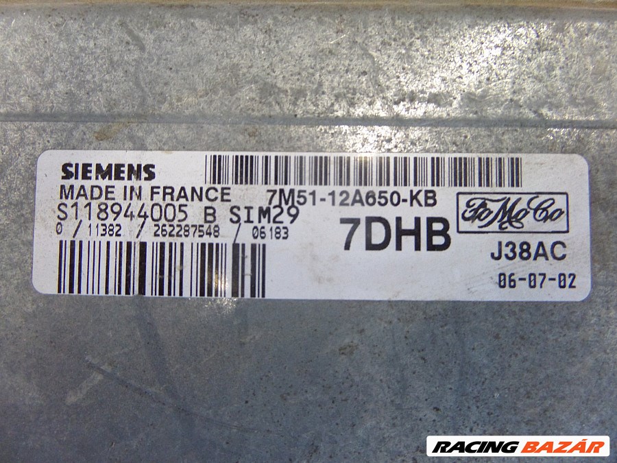 Ford Focus II MK2 2 Eladó 1.6 benzin 116 le ECU motorvezérlő sim29 2. kép