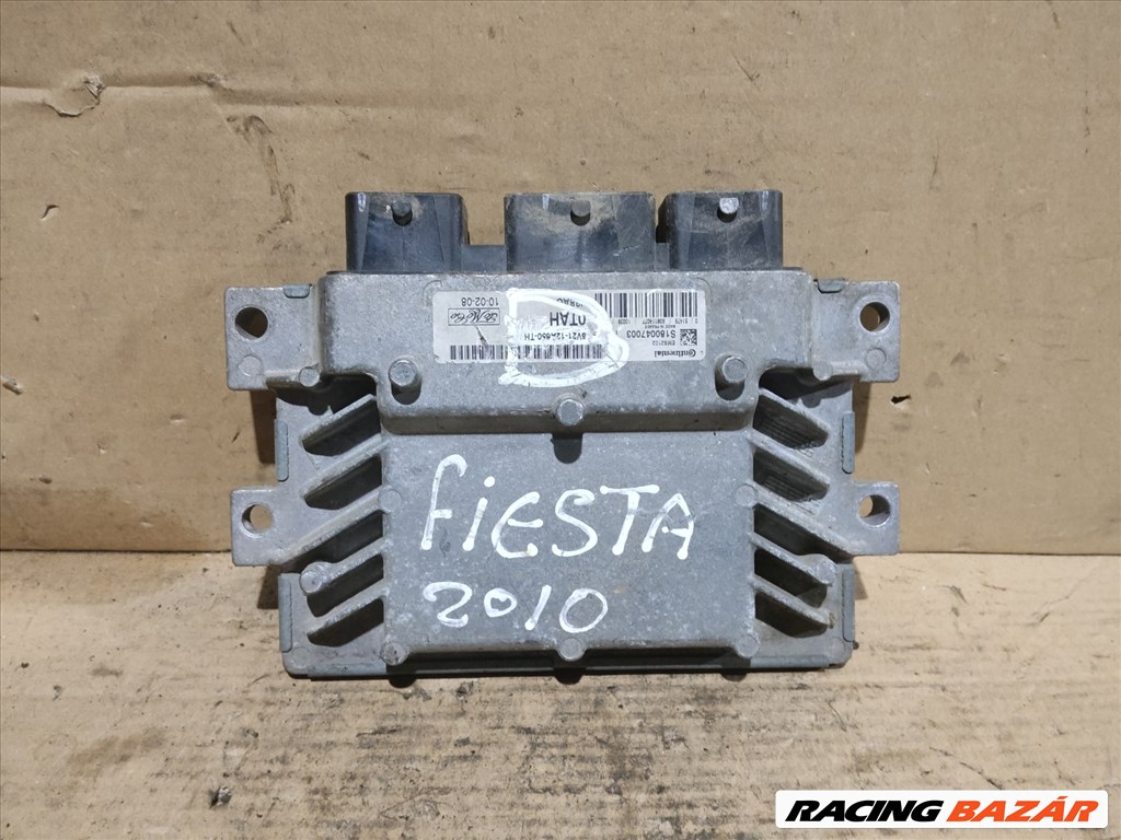 Ford Fiesta 2008-2017 1,4 benzin Motorvezérlő  S180047003 , 8V21-12A650-TH 1. kép
